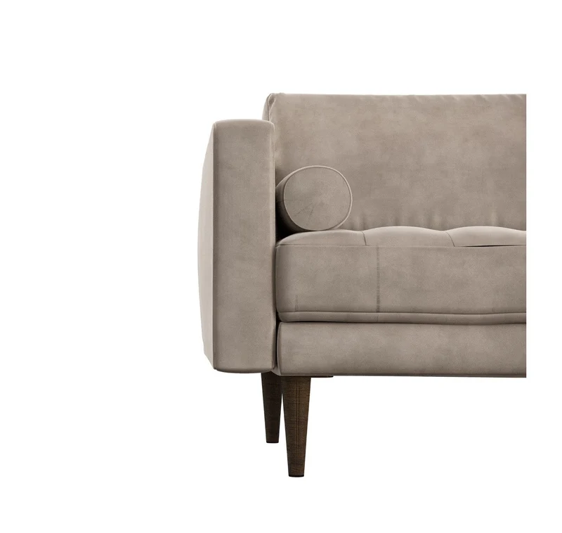 Canapé grand angle droit JAKOB Velours