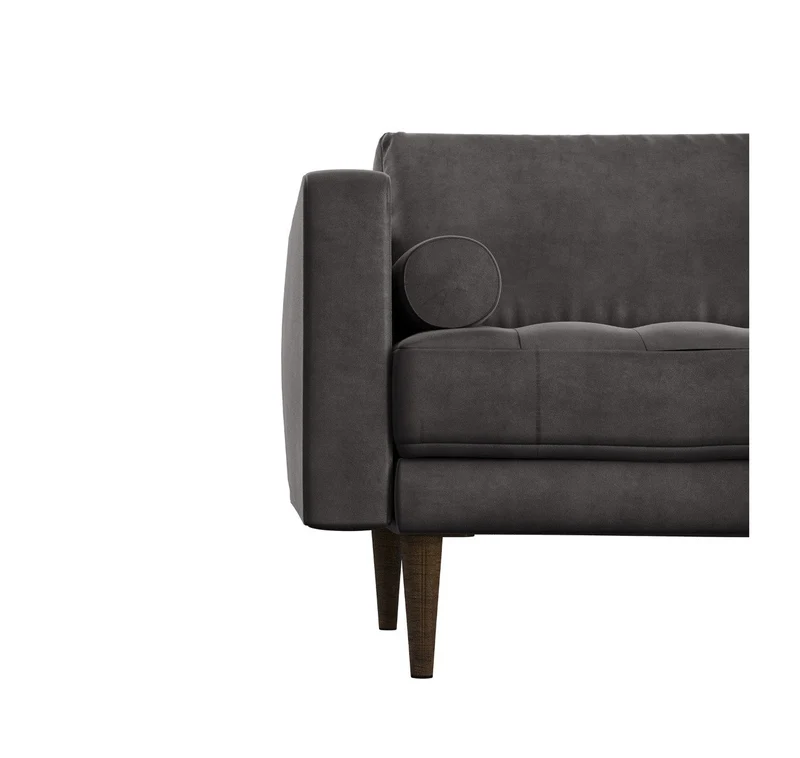 Canapé grand angle droit JAKOB Velours