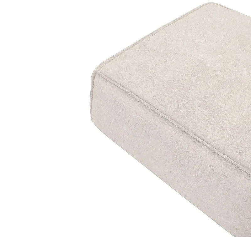 Pouf ROLF Tissu bouclette