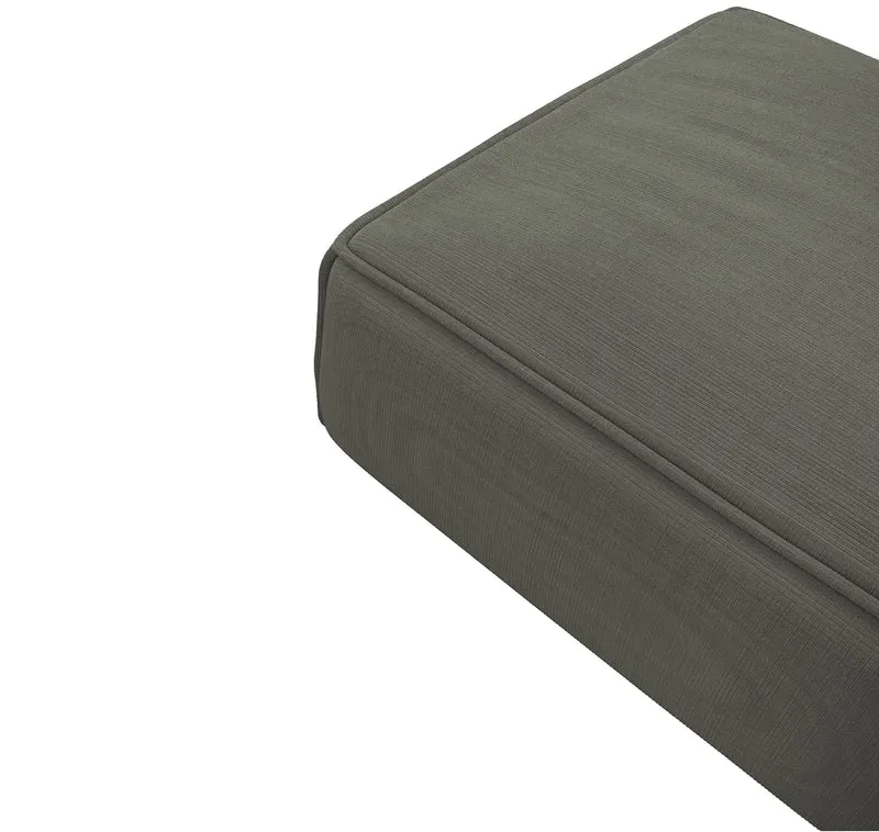 Pouf ROLF Velours côtelé