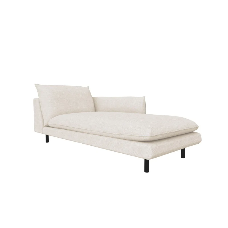 Méridienne droite ISAK Tissu tramé