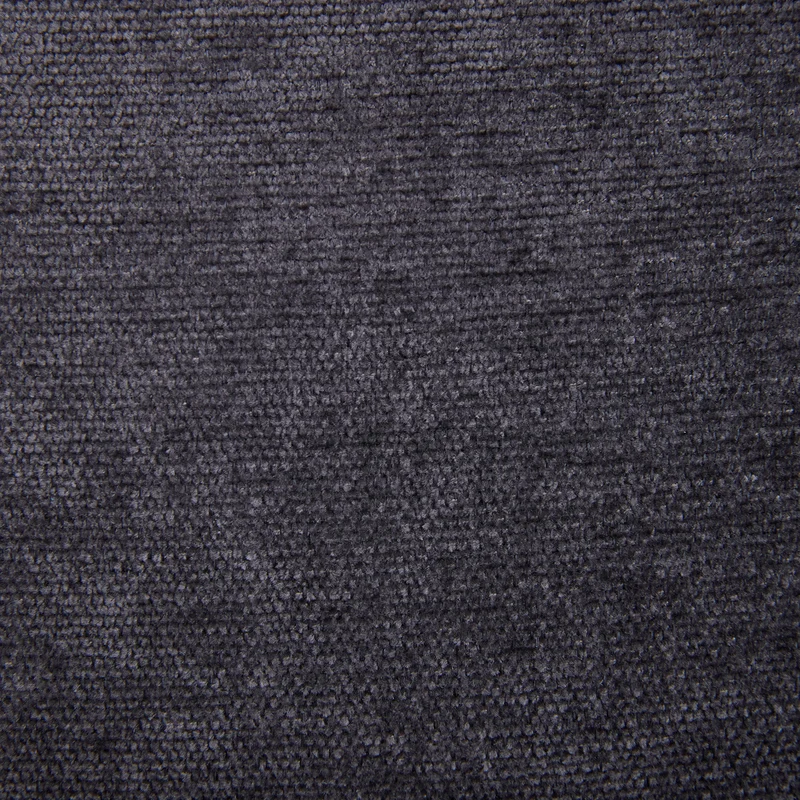 Fauteuil en chenille gris foncé 67,5x69x74,5cm ZENITHINA