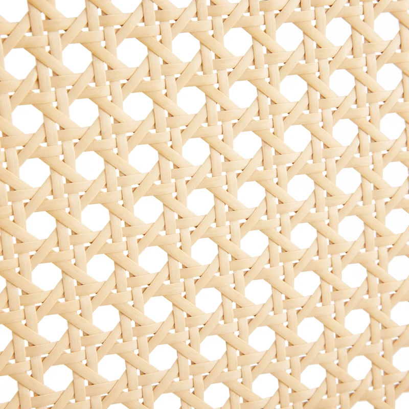 Lot de 2 de chaises de salle à manger dossier rotin, velours beige et bois noir - élégance rétro HELIOCURRENT