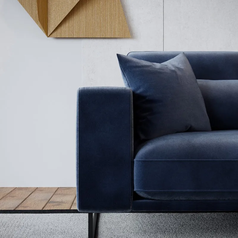 Canapé grand angle droit SUBLIM Velours