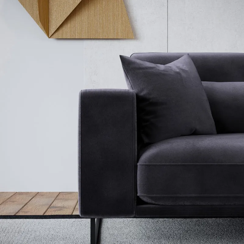 Canapé grand angle droit SUBLIM Velours