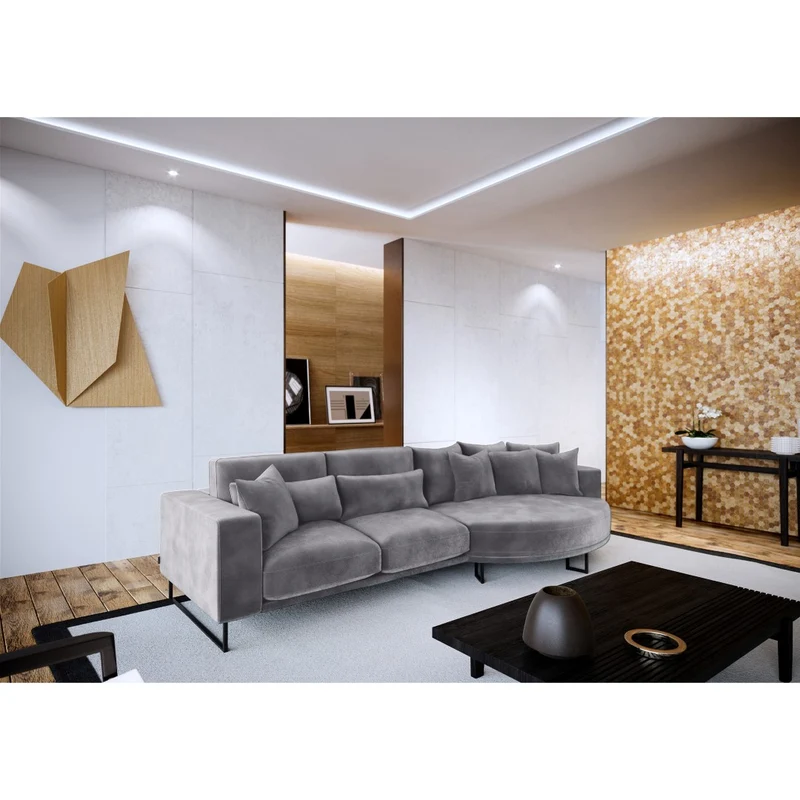 Canapé grand angle droit SUBLIM Velours