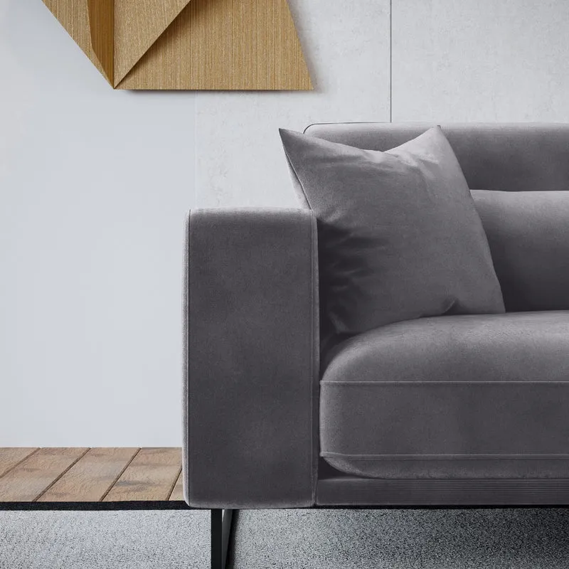 Canapé grand angle droit SUBLIM Velours