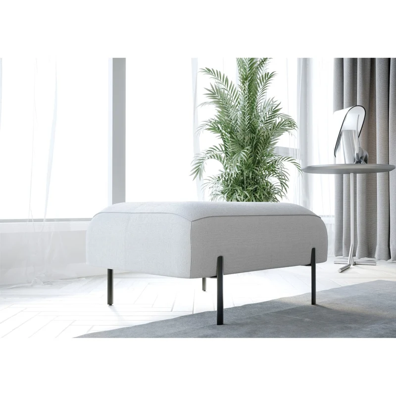 Pouf SVEN Tissu tramé