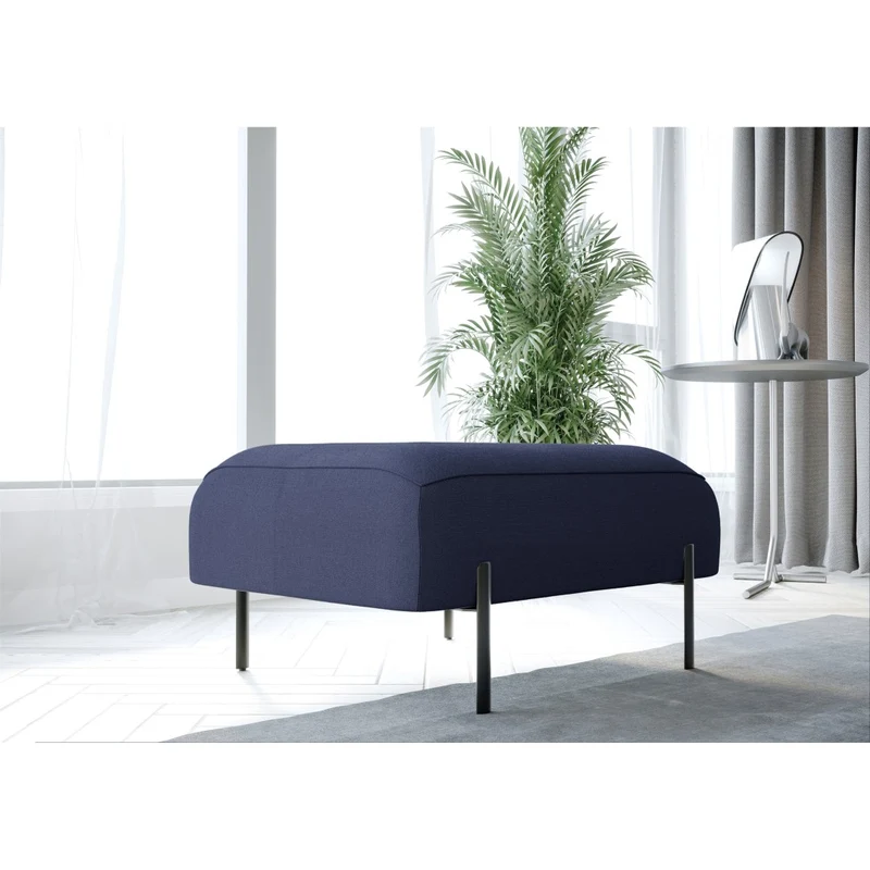Pouf SVEN Tissu tramé
