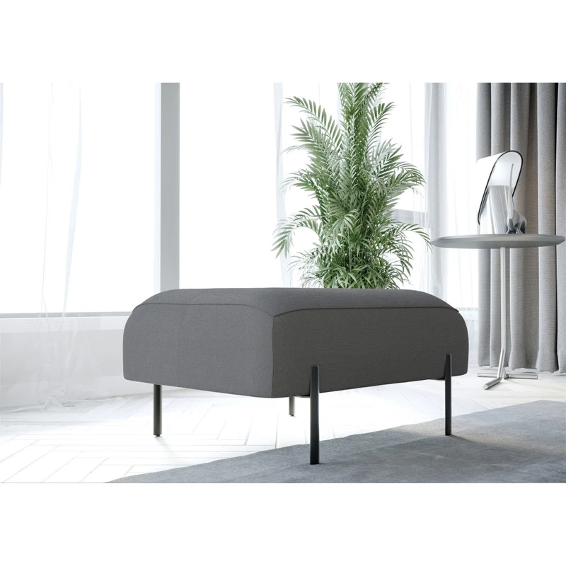 Pouf SVEN Tissu tramé