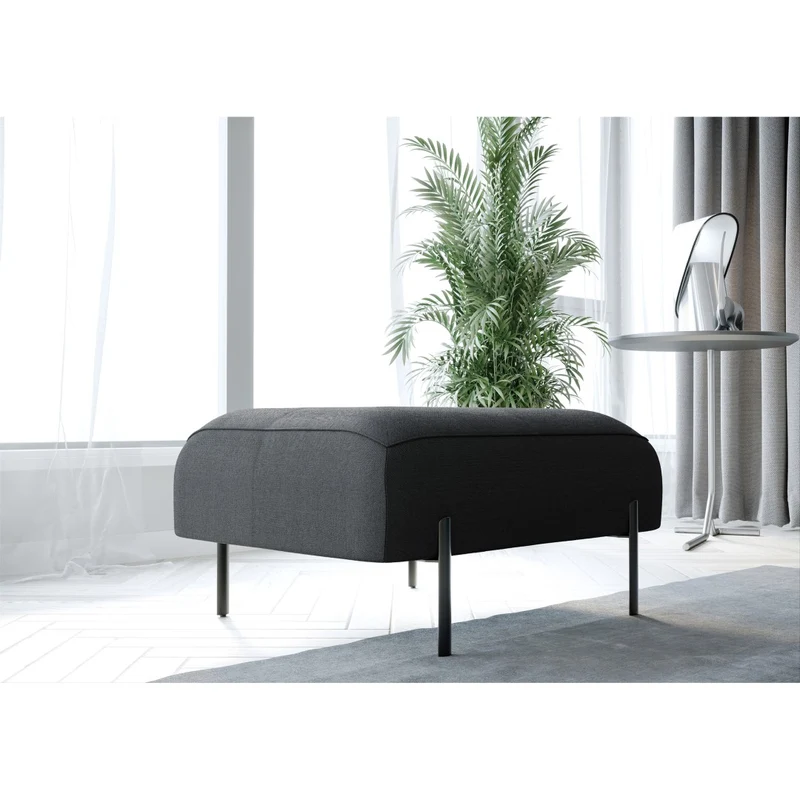 Pouf SVEN Tissu tramé