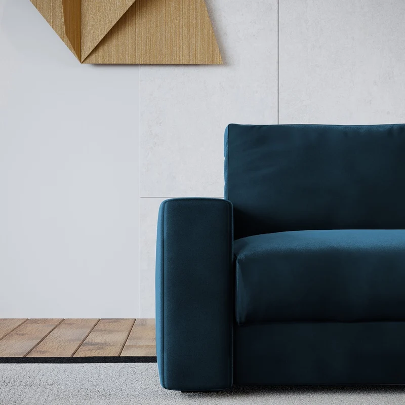 Canapé grand angle droit KARL Velours