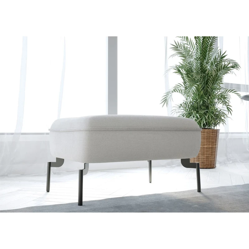 Pouf ELSA Tissu tramé