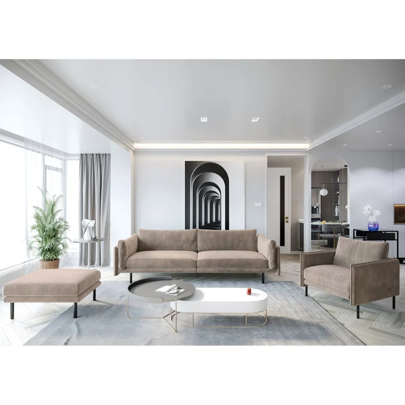 Pouf DAVID Velours