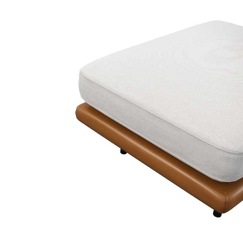 Pouf PIONI Tissu Tramé