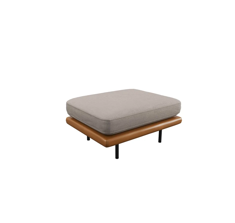 Pouf PIONI Tissu Tramé