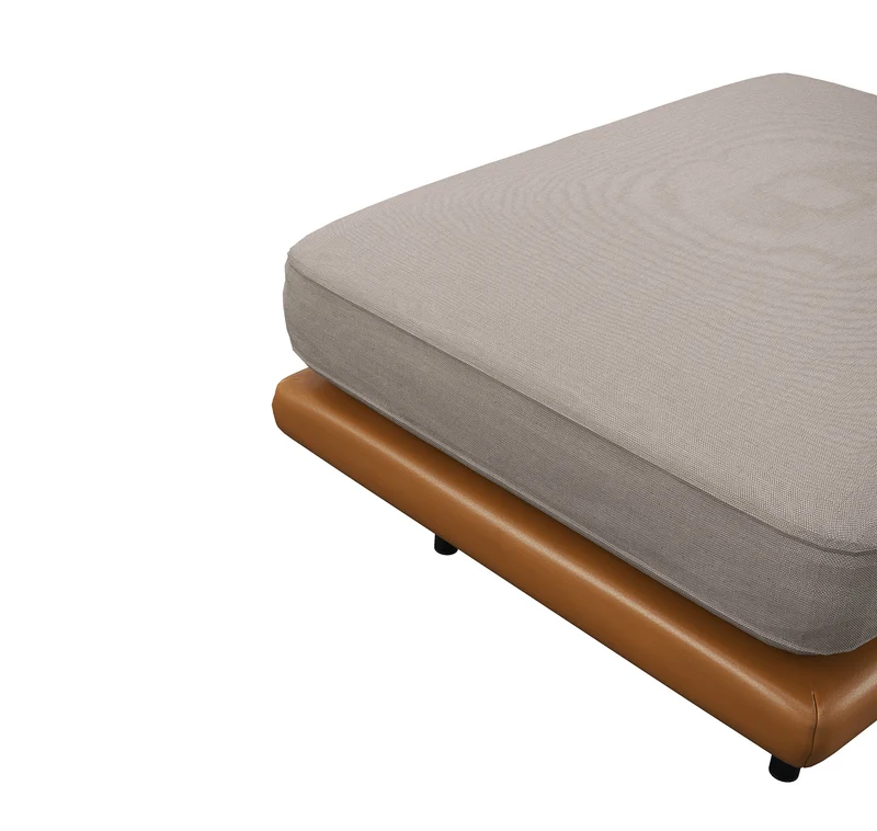 Pouf PIONI Tissu Tramé