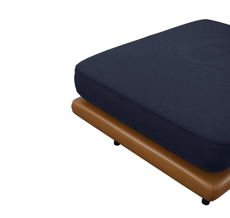 Pouf PIONI Tissu Tramé