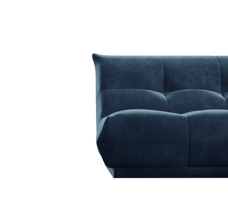 Canapé grand angle droit COZY Velours