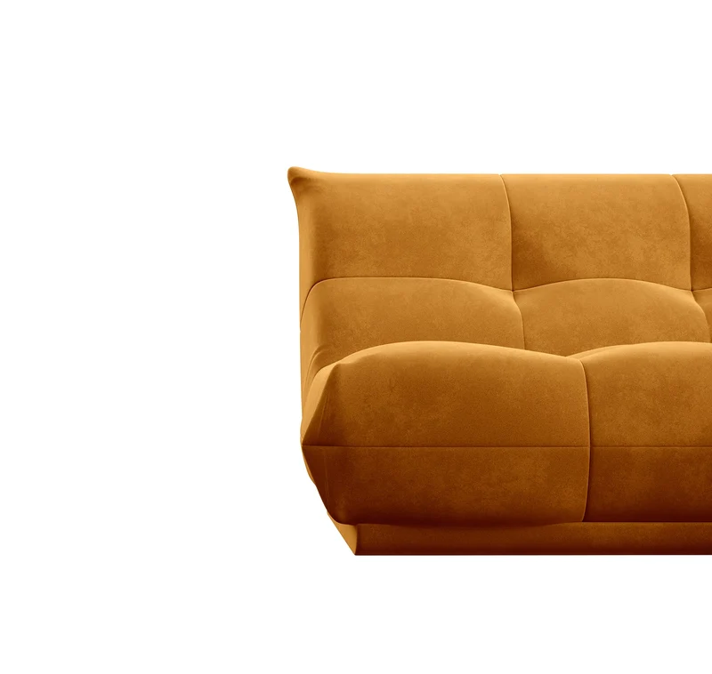 Canapé d'angle gauche ou droit COZY Velours