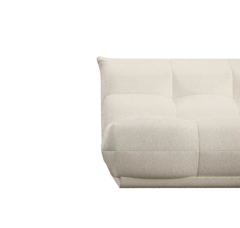 Canapé d'angle gauche ou droit COZY Bouclette