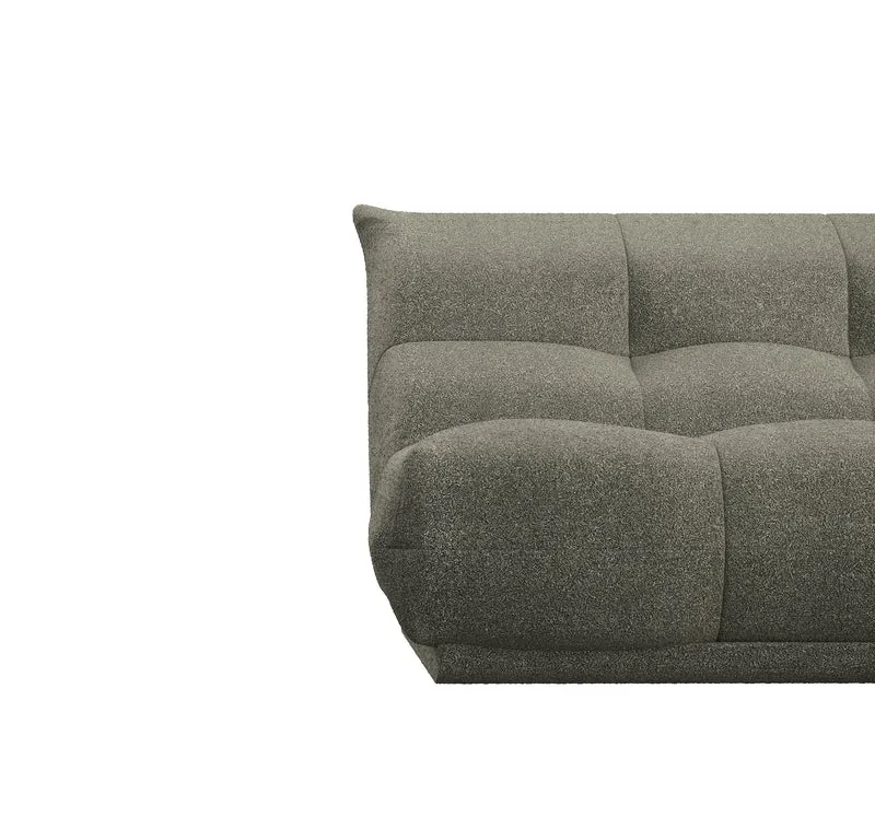 Canapé d'angle gauche ou droit COZY Bouclette