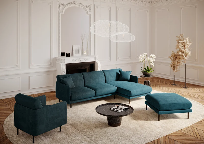 Pouf ROBIN Velours