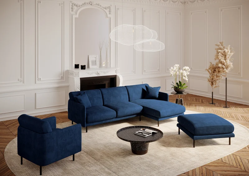 Pouf ROBIN Velours