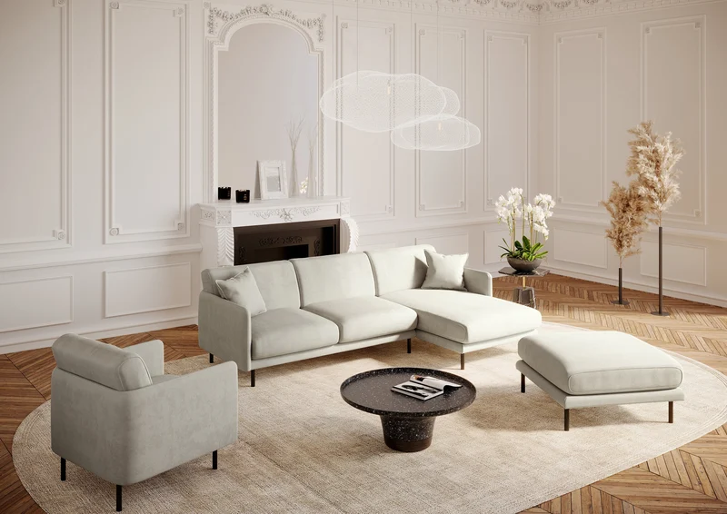 Pouf ROBIN Velours