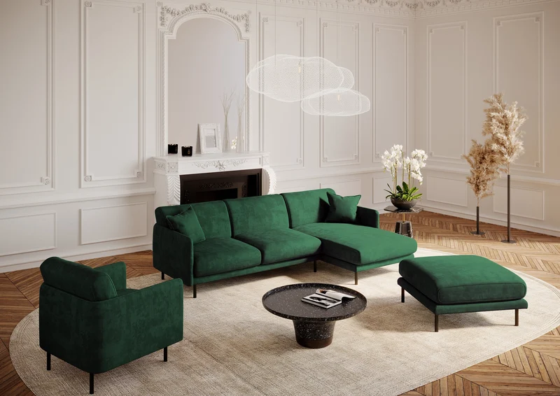 Pouf ROBIN Velours