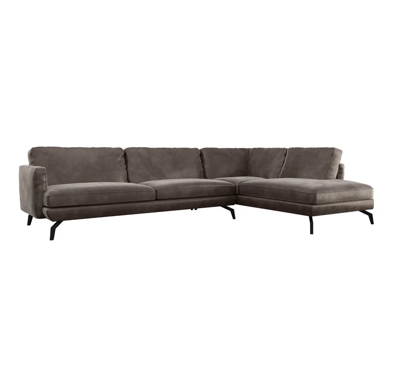 Canapé grand angle droit UNIC Velours