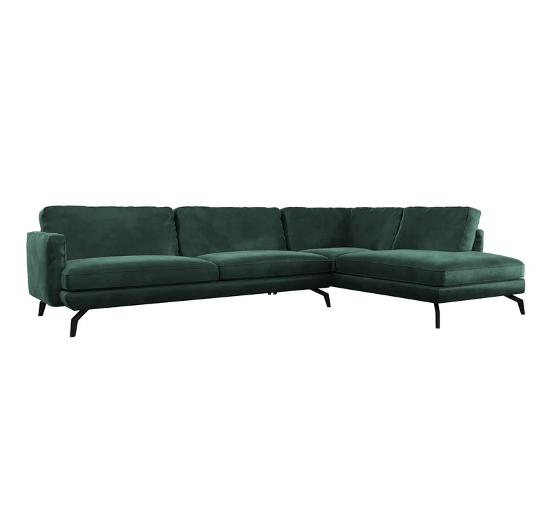 Canapé grand angle droit UNIC Velours