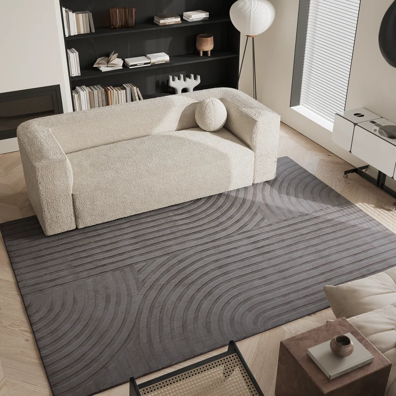 Tapis viscose rectangulaire Dana 200x300cm