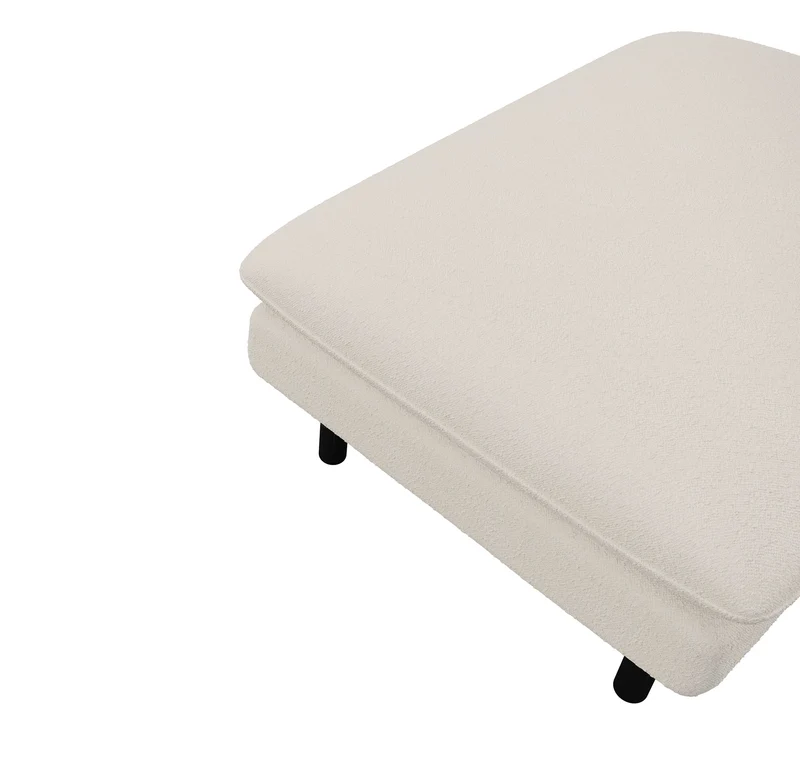 Pouf ISAK Tissu bouclé