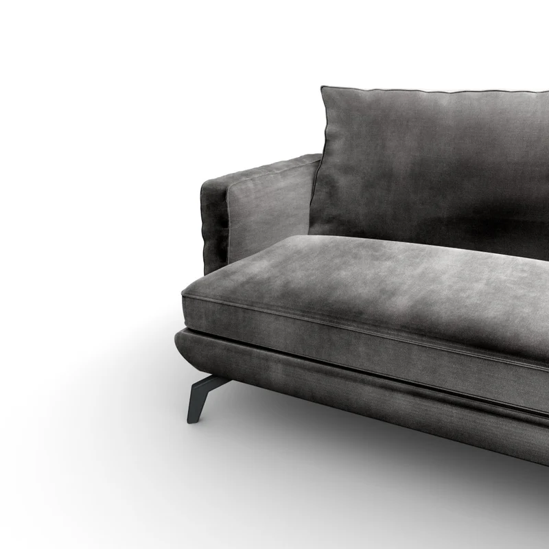 Canapé grand angle droit UNIC Velours