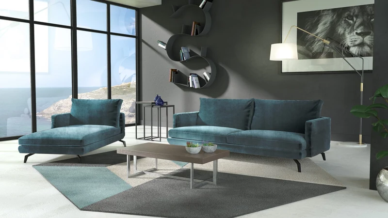 Canapé 3 places UNIC Velours