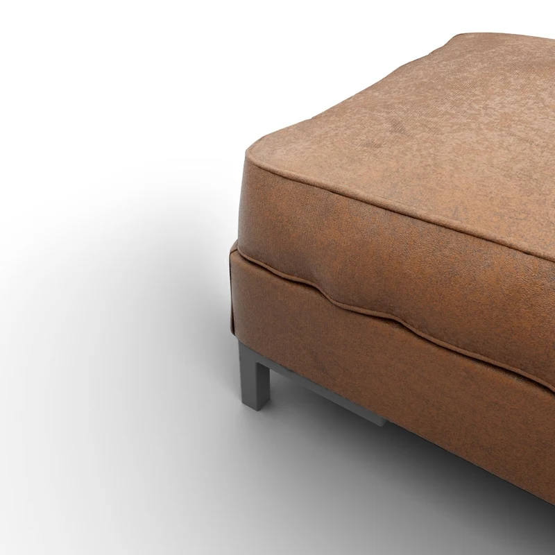 Pouf ANDERSON Vintage vieilli