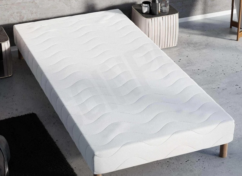 Sommier tapissier 80 x 200 cm + 4 pieds