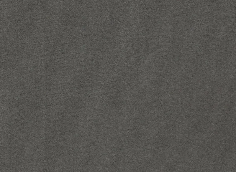 Canapé capitonné chesterfield d'angle réversible en velours gris CARMEN