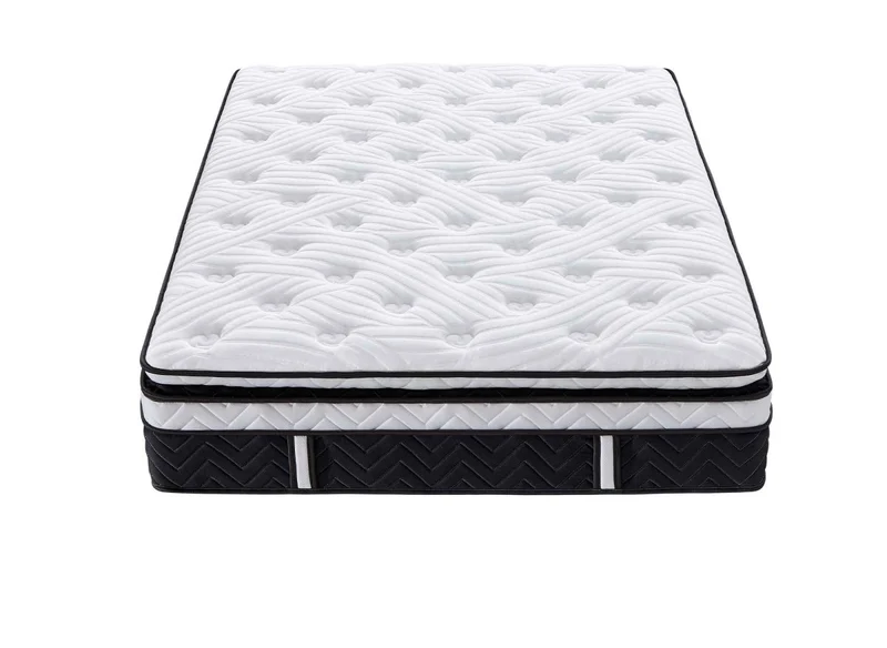 Matelas hybride mémoire de forme 140 x 190 cm épaisseur 35 cm - CLOUDY