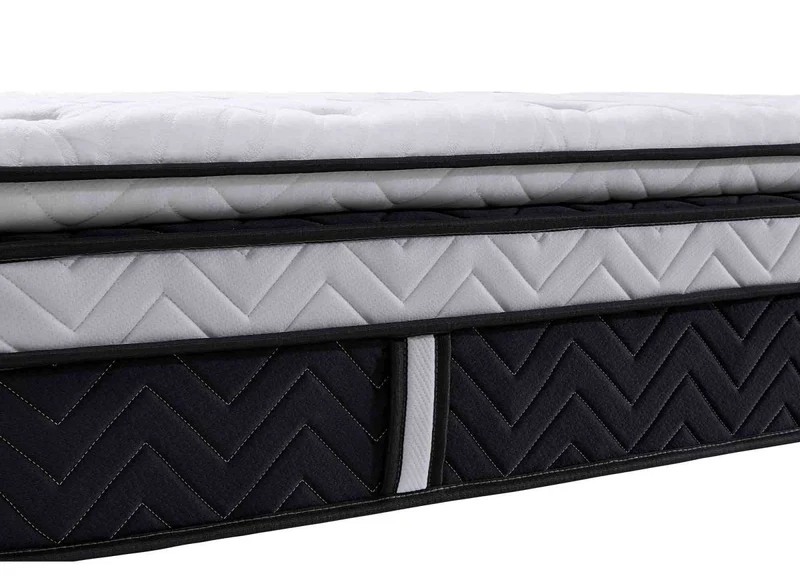 Matelas hybride mémoire de forme 140 x 190 cm épaisseur 35 cm - CLOUDY