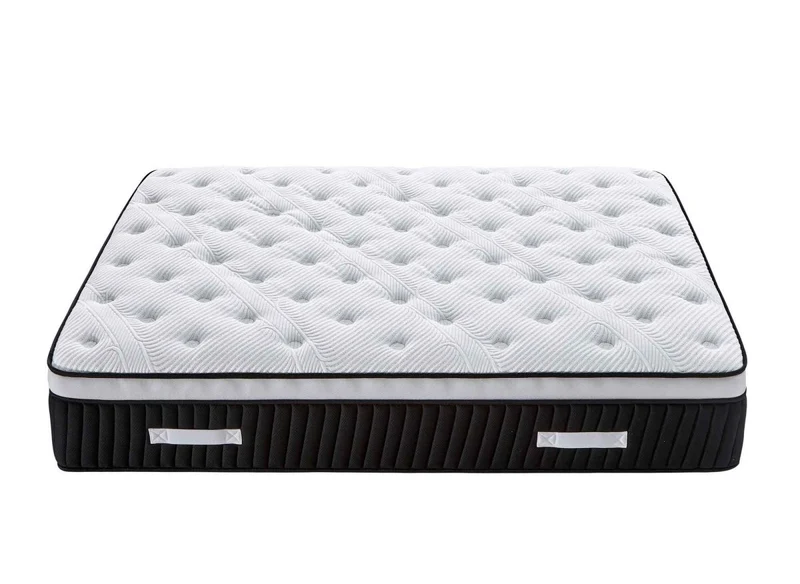 Matelas hybride mémoire de forme 140 x 190 cm épaisseur 37 cm - PILLOW