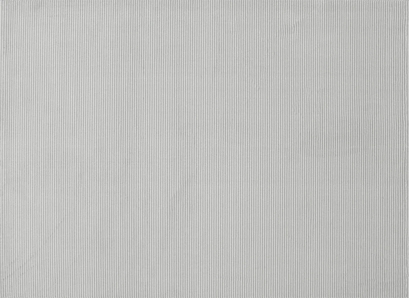 Tapis gris à rayures 160 x 230 cm CLEO