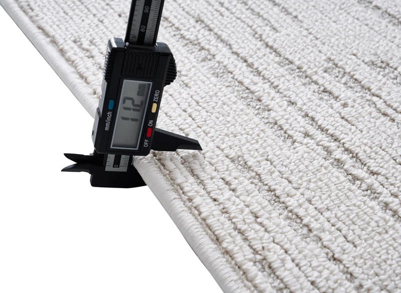 Tapis gris à motifs 160 x 230 cm BRIDGE