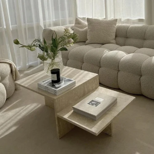Table basse - Travertin - Ege