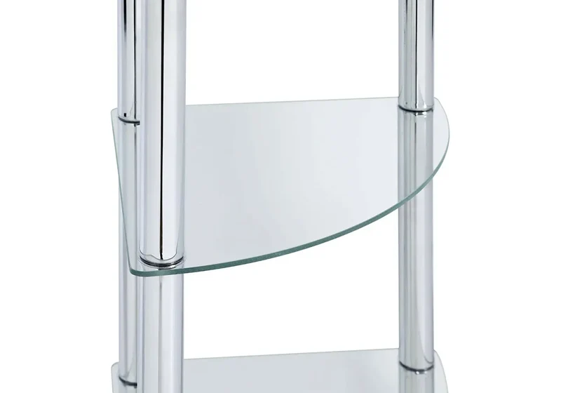 Table d'appoint verre trempé - Dia