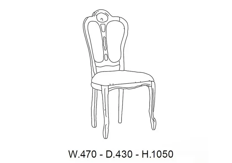 Chaises laqué blanc GRETA (Lot de 2)