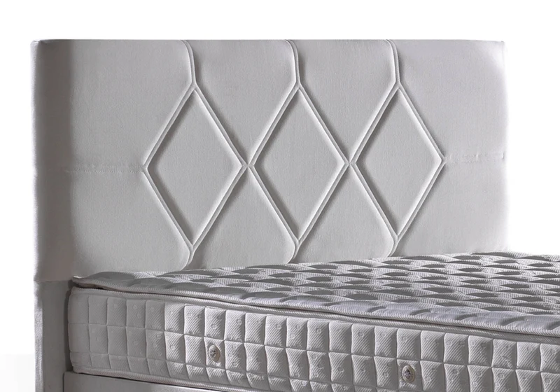 Lit complet coffre matelas tête de lit - HILTON