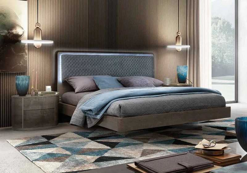 Chambre complète modern bouleau MIYA