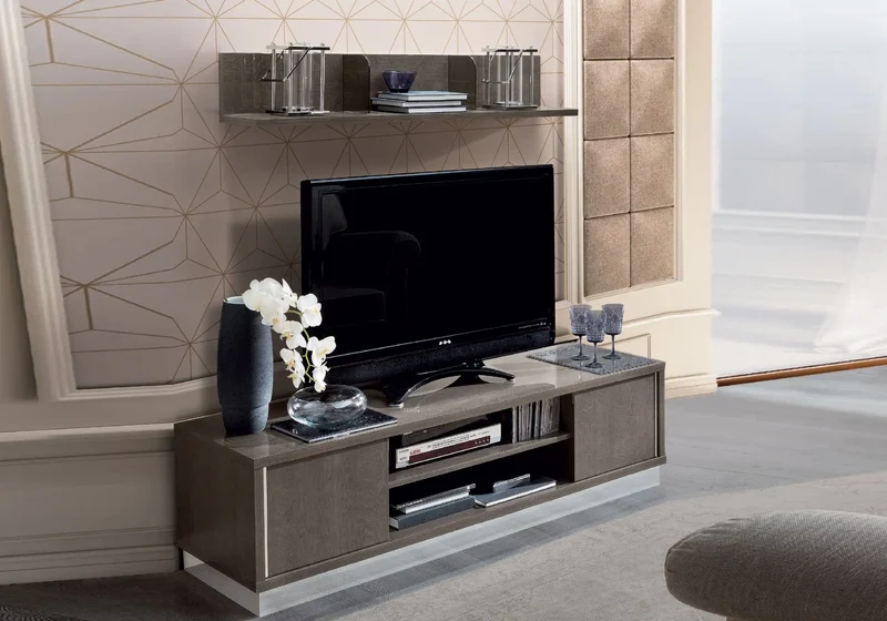 Ensemble meuble TV bouleau NARA